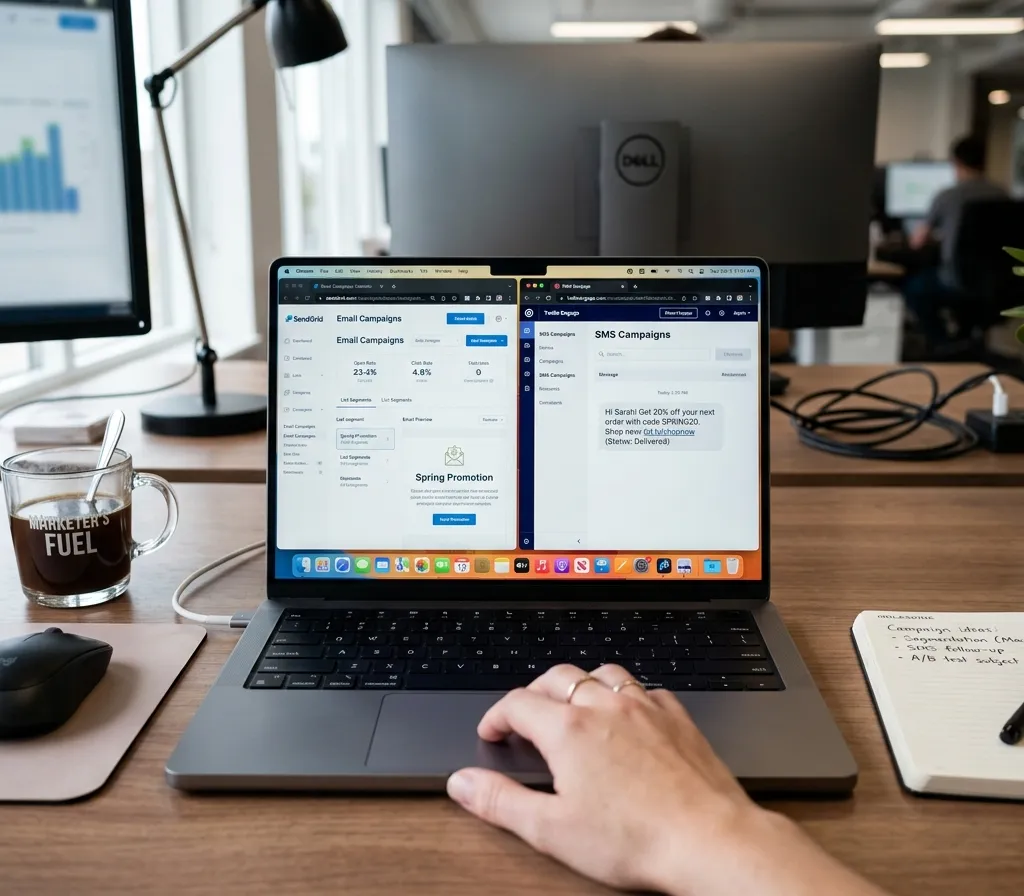 Marketing workspace
